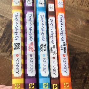 5 Diary of a Wimpy Kid Books